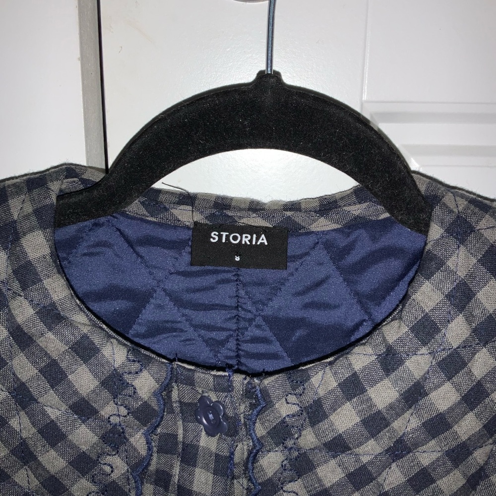 collared quilted jacket - Picture 9 of 9